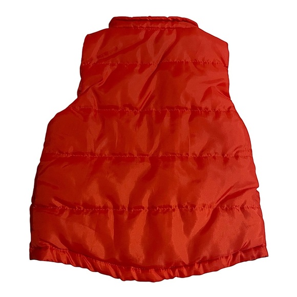 U.S. POLO ASSN. BRIGHT ORANGE VEST U.S. SZ 12 MONTHS EUC - Picture 3 of 10